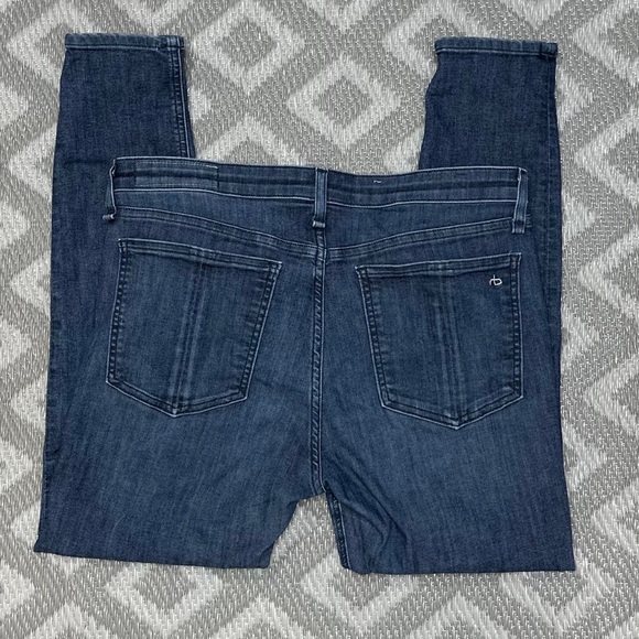 Rag & Bone Cate Mid-Rise Ankle Skinny Jeans [4520] - Picture 3 of 8